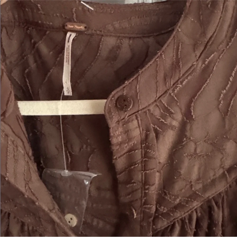 Free People Can’t Stop Dreaming Oversized Tunic Top - Picture 5 of 11